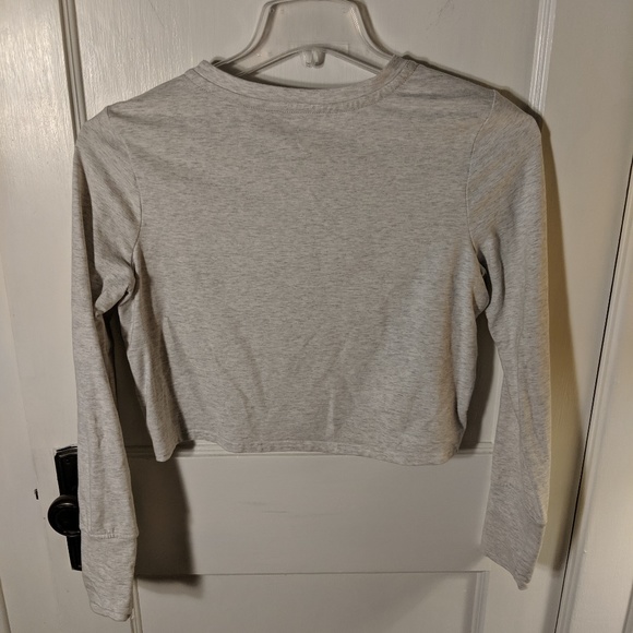 Athleta Tops Athleta Crop Long Sleeve Poshmark